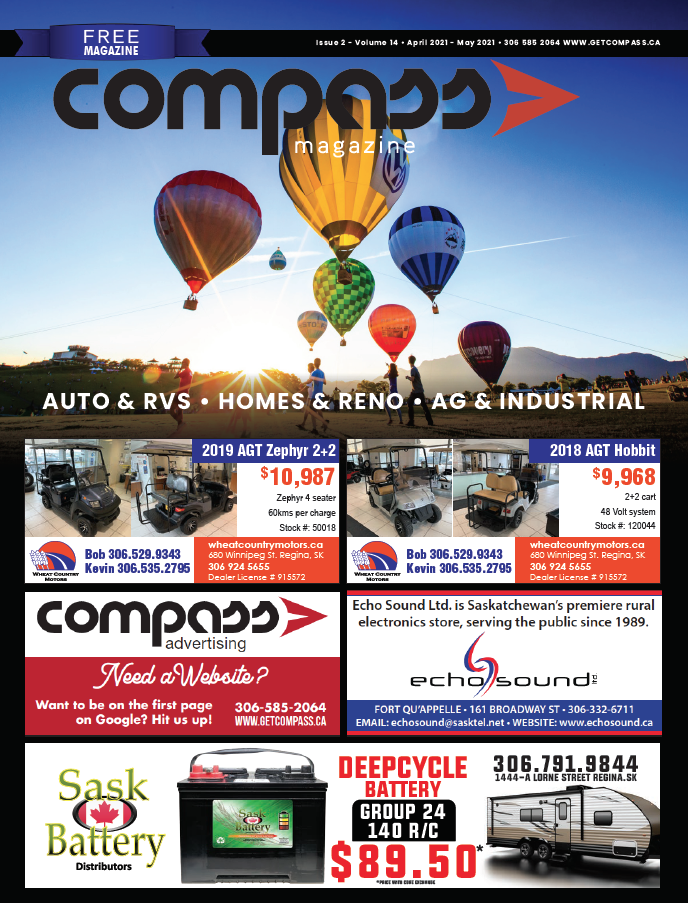 Regina Compass Magazine New April Issue Free